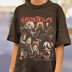 Horror Movie Tee, Scream Halloween Tshirt , Scream Movie Vintage Shirt,scream Mo